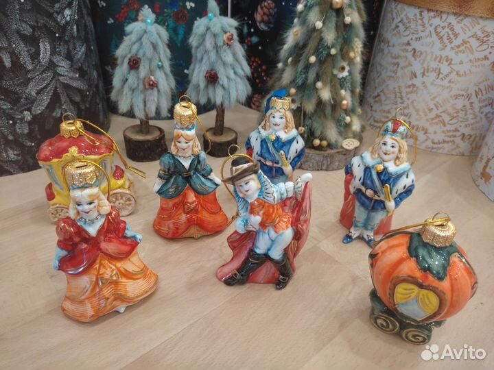 Лефортовский фарфор ёлочная игрушка