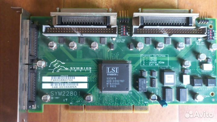 Scsi диски и контроллер ASC-29160LP, 29320dlpe