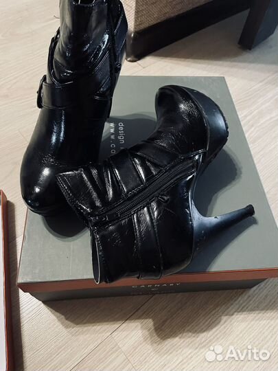 Ботильоны натуральная кожа 37