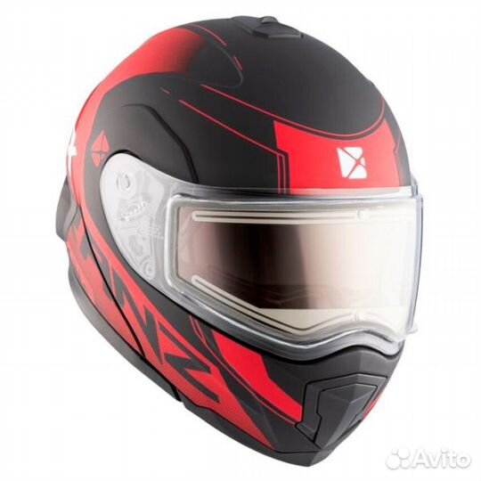 512023 Снегоходный Шлем CKX электрообогрев Red M
