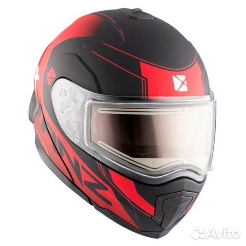 512023 Снегоходный Шлем CKX электрообогрев Red M