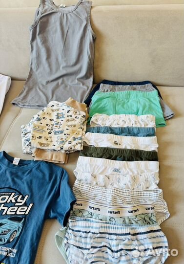 Пакет вещей на мальчика рост 122-134