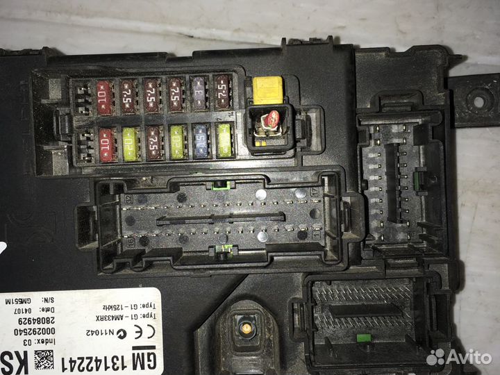 Блок предохранителей Opel Corsa D