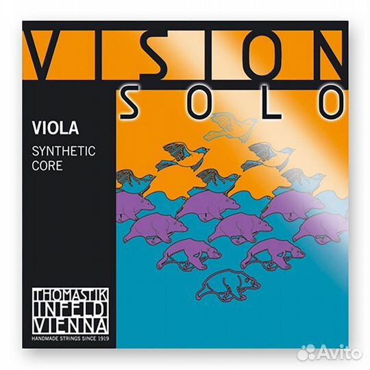 Струны для альта Thomastik Vision Solo VIS200 (4 ш