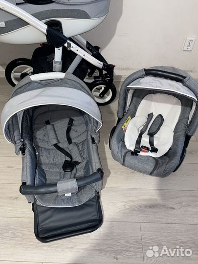 Коляска 3 в 1 adamex aspena