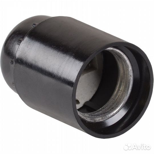 Патрон карболитовый Е27 iEK Пкб27-04-К01, черный