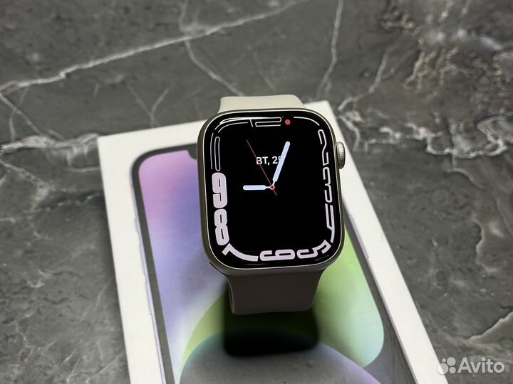Часы Apple Watch 7 45 mm 99 акб