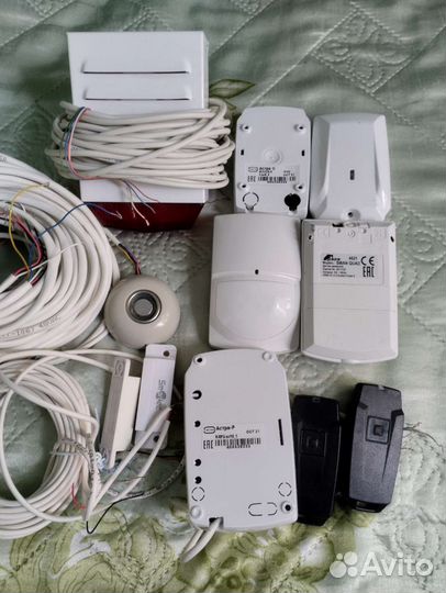 Прибор охранно пожарный и датчики