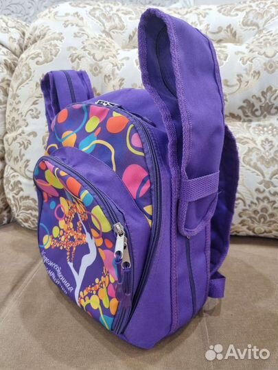 Рюкзак и предметы для художественной гимнастики