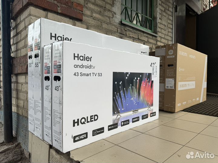 Qled Haier S3 43 50 55 2024г Ростест