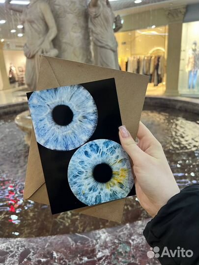 Фотография радужки глаза