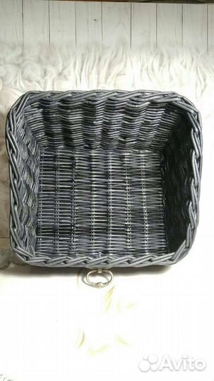 Органайзер для ванной и кухни плетеный