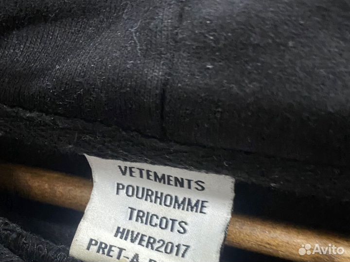 Vetements TFD худи