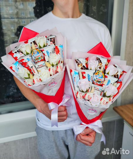 Подарок для Девушки/сладкий букет на день Рождения