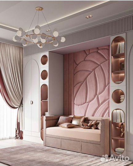 Мягкие панели в детскую