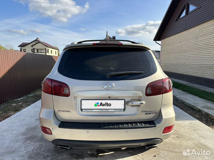 Hyundai Santa Fe 2.2 AT, 2009, 197 000 км