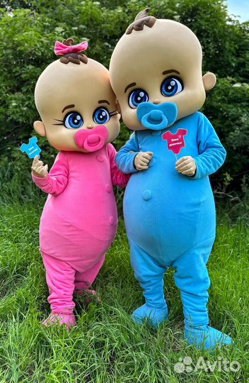 Ростовые куклы Пупсы на выписку