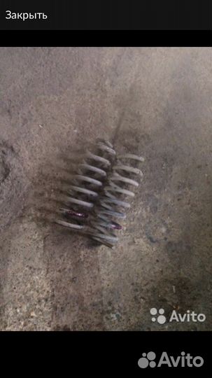 Задние пружины для Логан