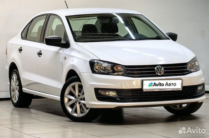 Volkswagen Polo 1.6 AT, 2018, 114 000 км