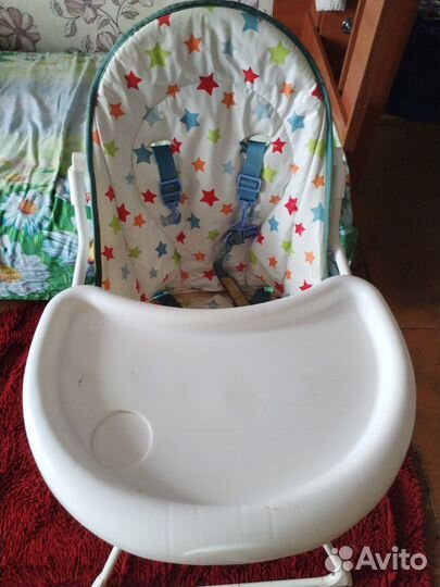 Прогулочная коляска трость и столик для кормления