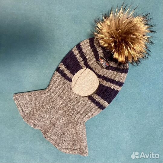 Шапка шлем зима