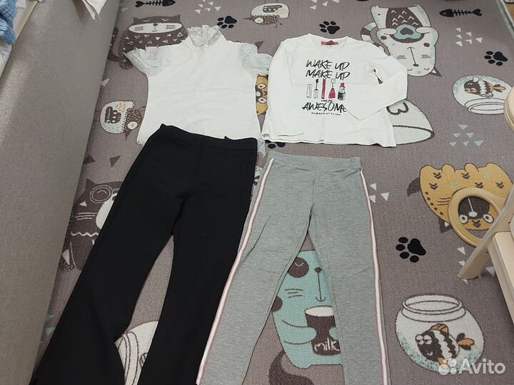 Вещи пакетом 116 128 134 zara, original marines