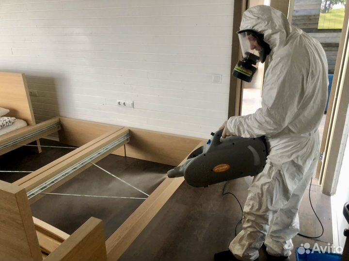 Уничтожение клопов, тараканов. Дезинфекция