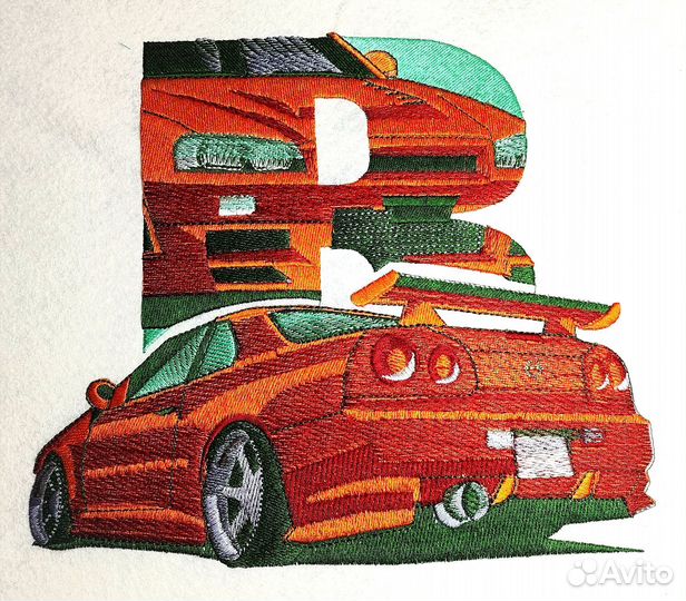 Машинная вышивка на заказ