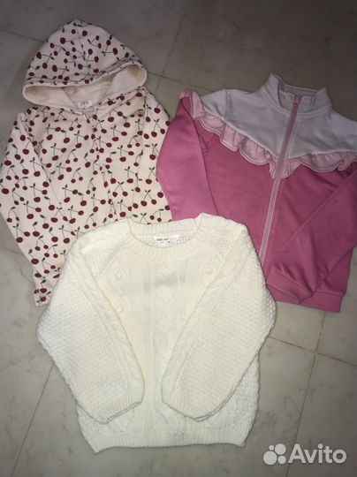 Кофта для девочки Zara и GD 98 110 116
