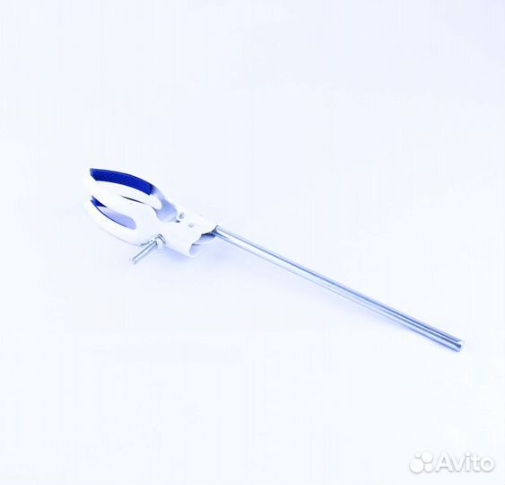 Лапка к штативу универсальная белая с синими пальц