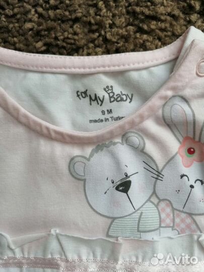 Боди для девочки новое