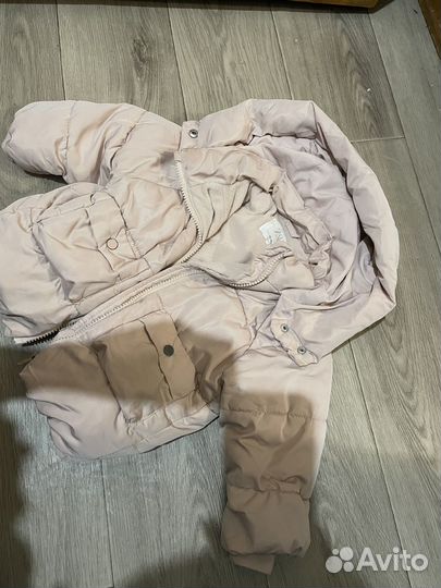 Куртка zara для девочки 86