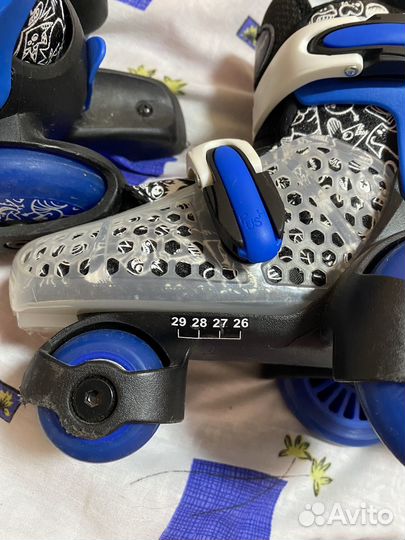 Ролики explore детские раздвижные 26 -29