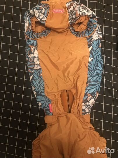 Комбинезон для таксы зимний