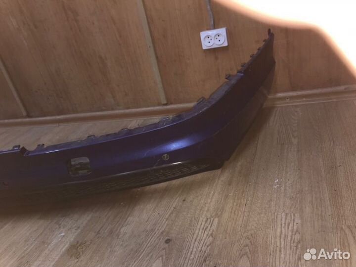 Спойлер бампера задний Audi Q7 2015