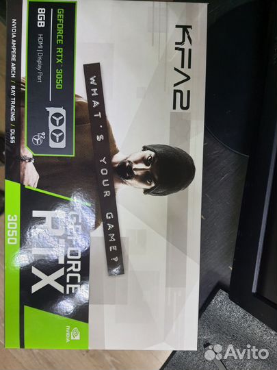 Видеокарта RTX 3050 8GB на гарантии