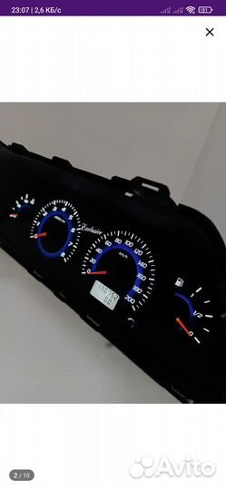 Шкала приборов ваз vdo