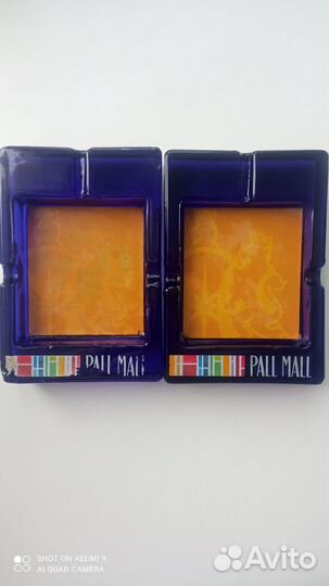 Пепельница цветное стекло