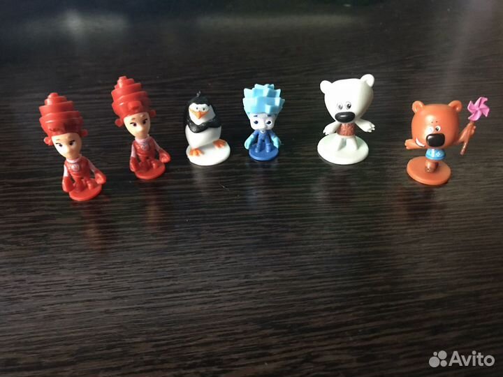 Игрушки из киндера. Маша и медведь