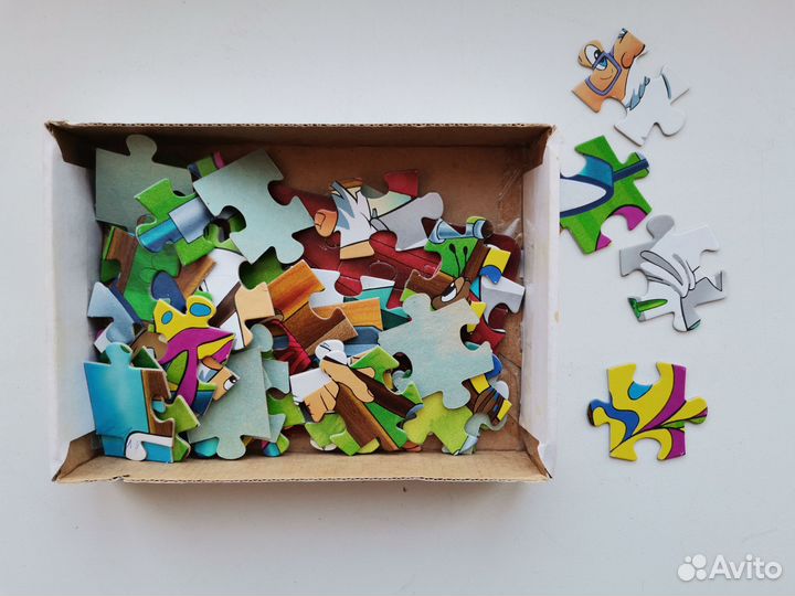 Пазлы крупноформатные