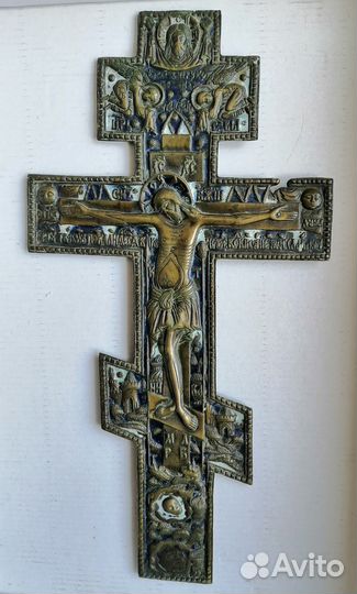 Поморский старообрядческий крест (оригинал 18 век)