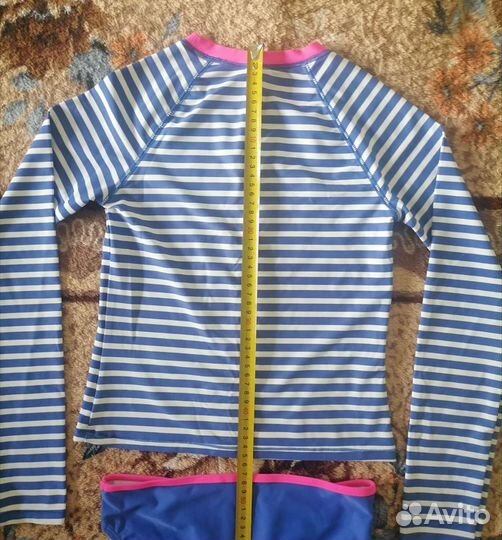 Купальник рашгард+плавки OshKosh новый для девочки