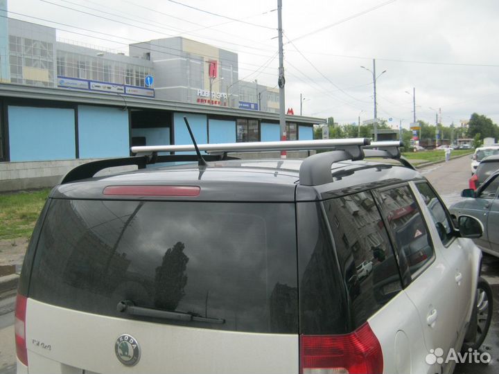 Багажники на крышу поперечины Skoda Yeti (2009)