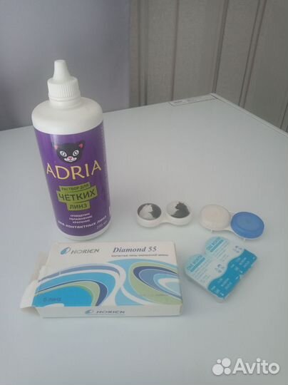 Линзы контактные