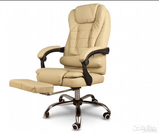Офисное, компьютерное кресло с массажем