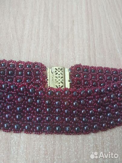 Гранатовое колье