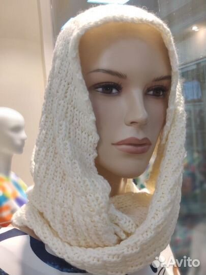 Шарф- снуд женский новый, красивый, мягкий