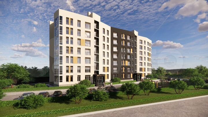 2-к. квартира, 73,2 м², 7/7 эт.