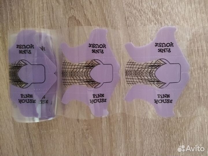 Нижние формы для наращивания ногтей(пластиковые)