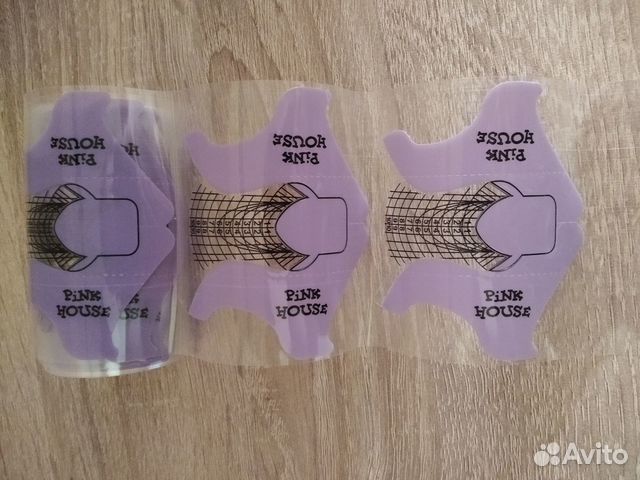 Нижние формы для наращивания ногтей(пластиковые)